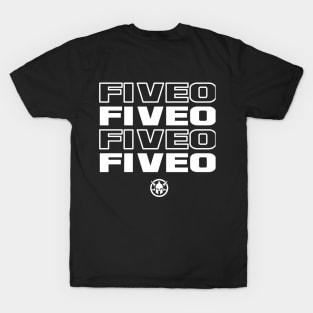 FiveO - THIN BLUE LINE DESIGN T-Shirt